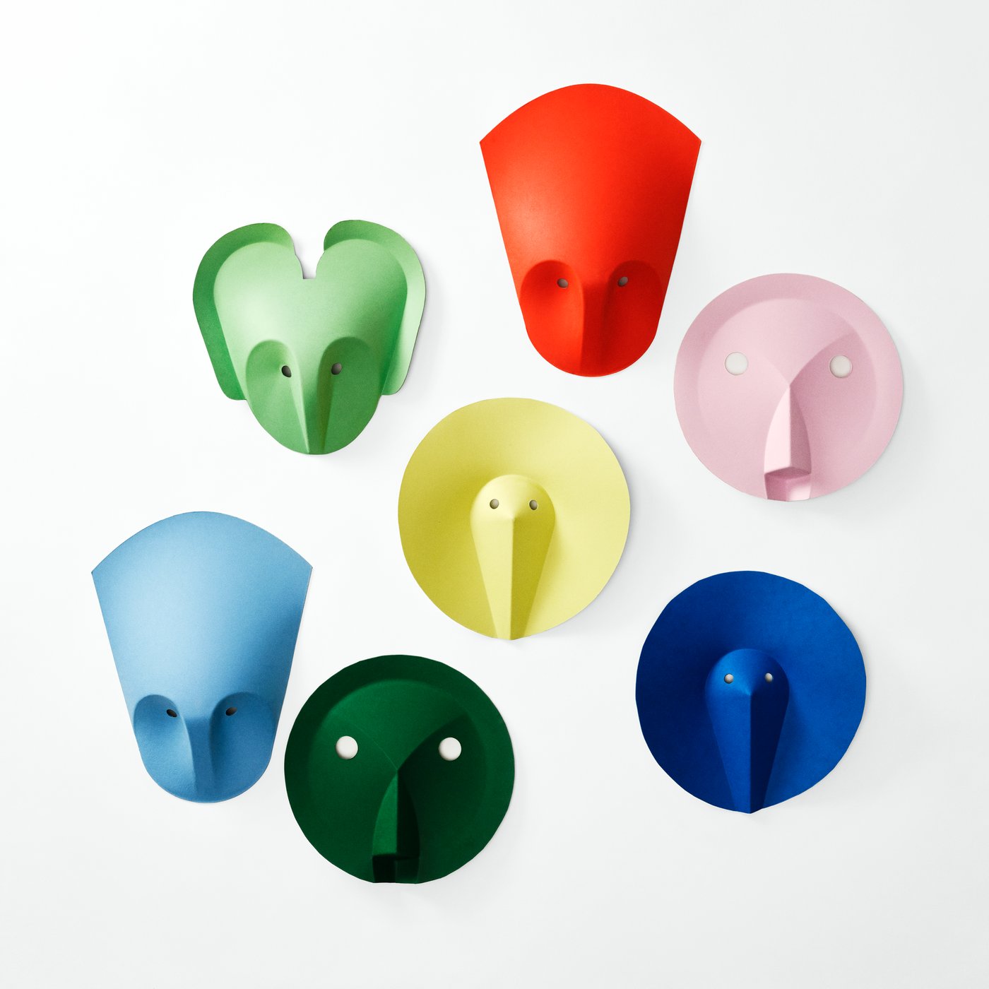 A green IKEA PS 2026 wall decoration