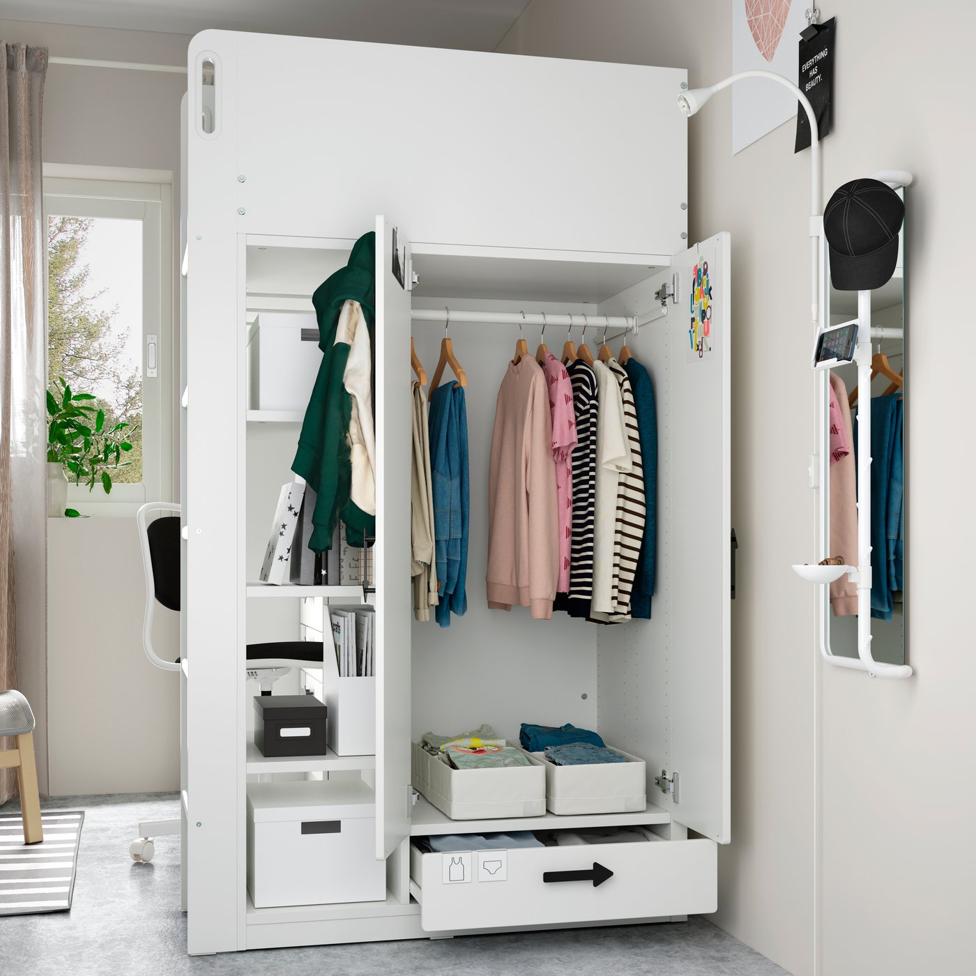 SMASTAD wardrobe