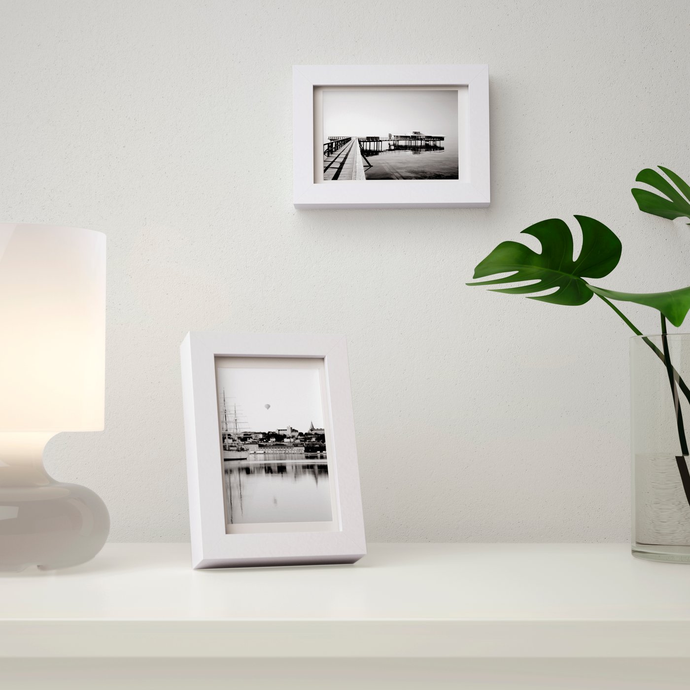 A white RIBBA frame