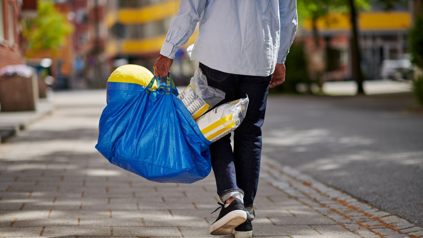 City shopping, frakta