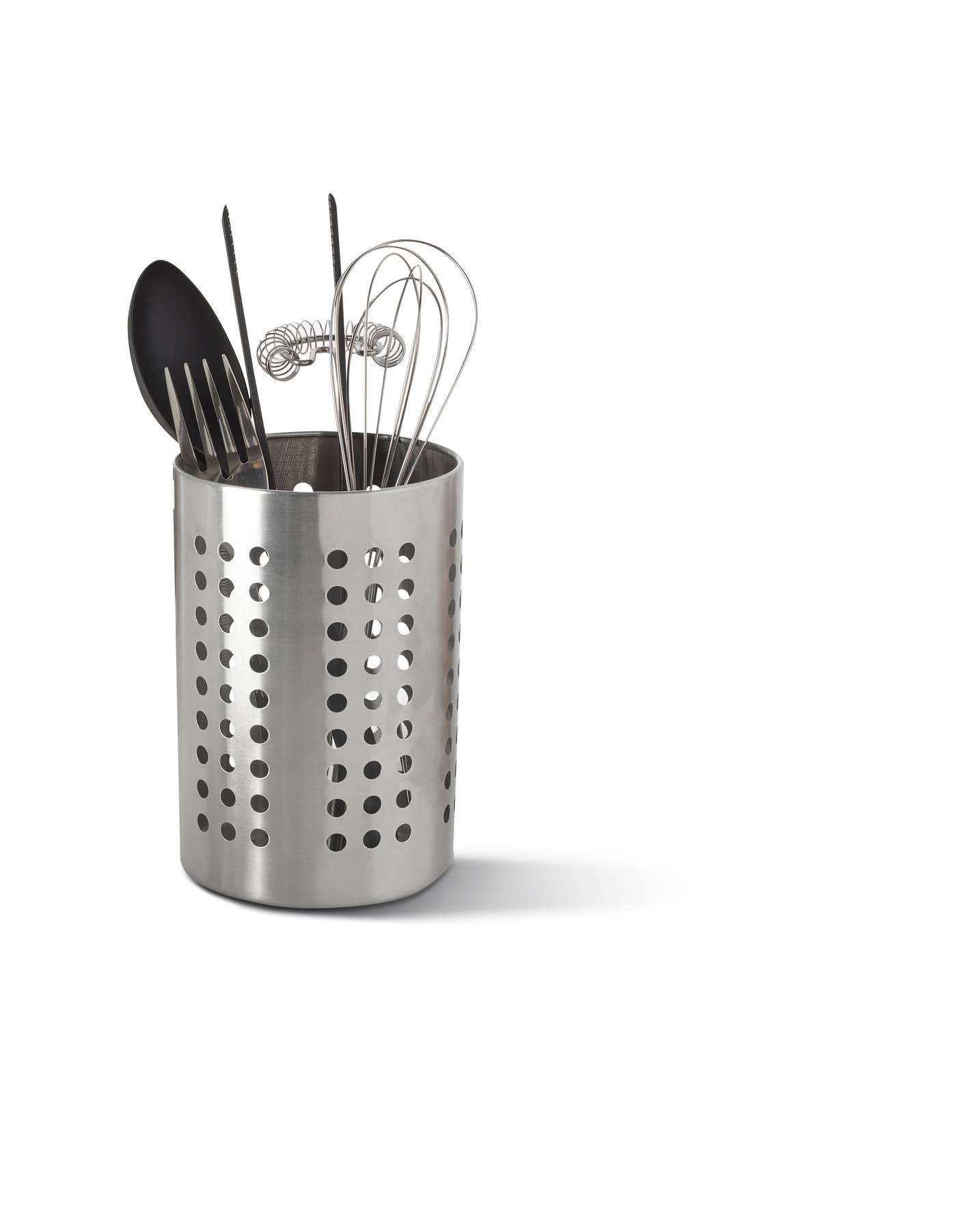 A black GNARP 3-piece kitchen utensil set in the kitchen