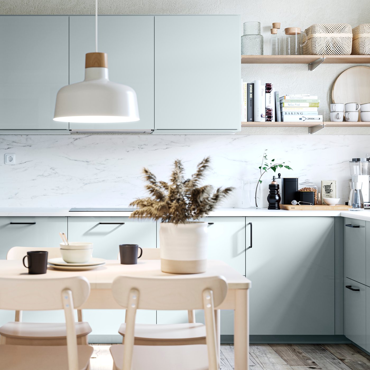 An IKEA 500 stainless steel ANRÄTTA forced air oven