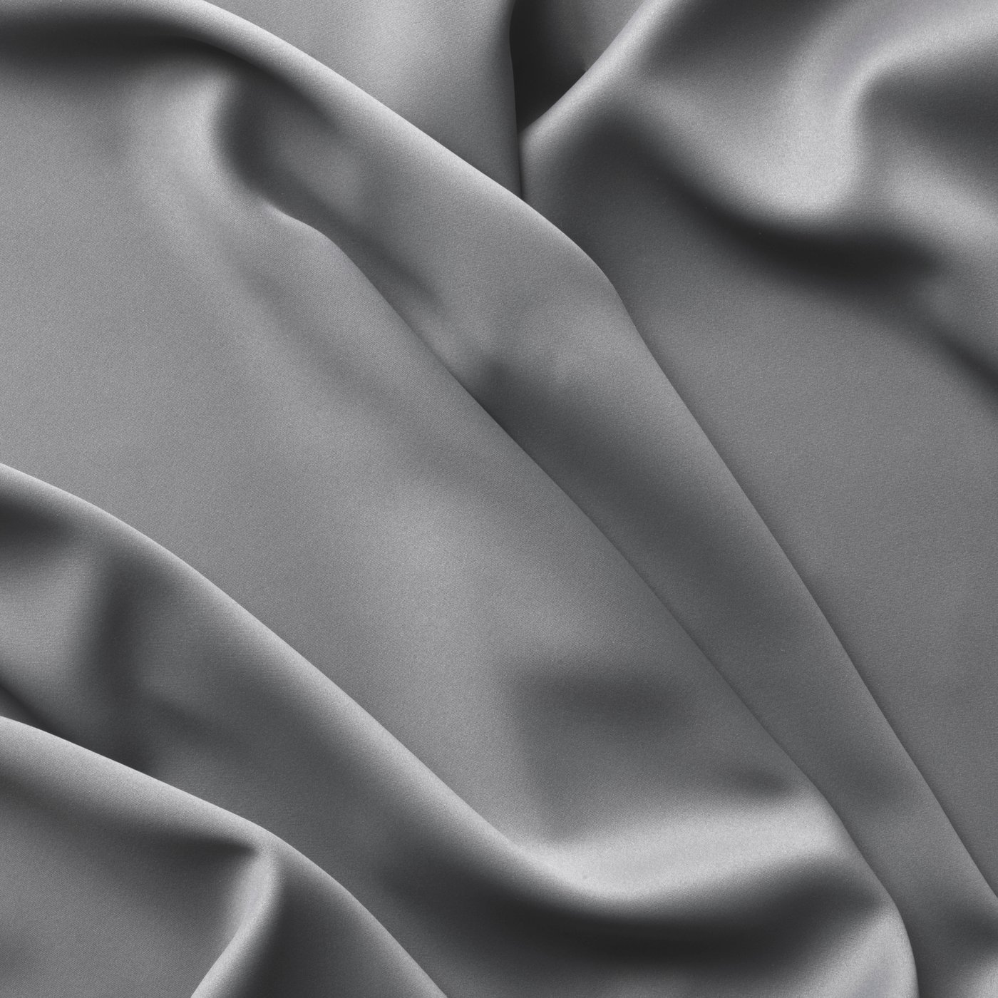 A grey/with heading tape MAJGULL block-out curtains, 1 pair in the NA