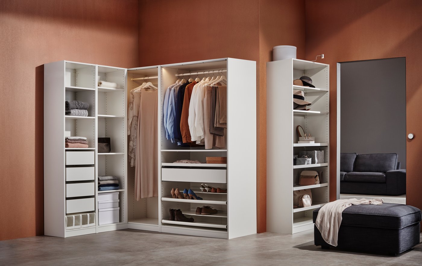 A PAX wardrobe