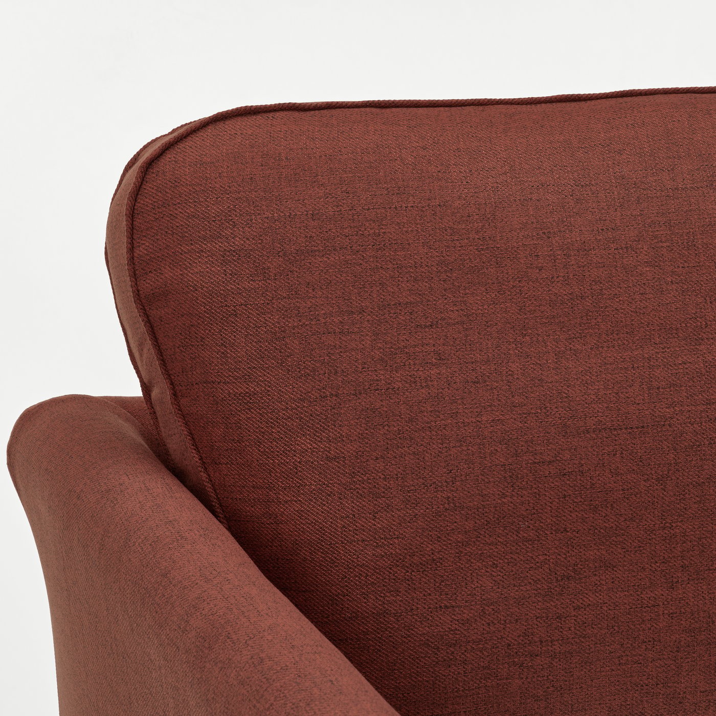 A Kilanda brown-red EKHOLMA 2-seat sofa