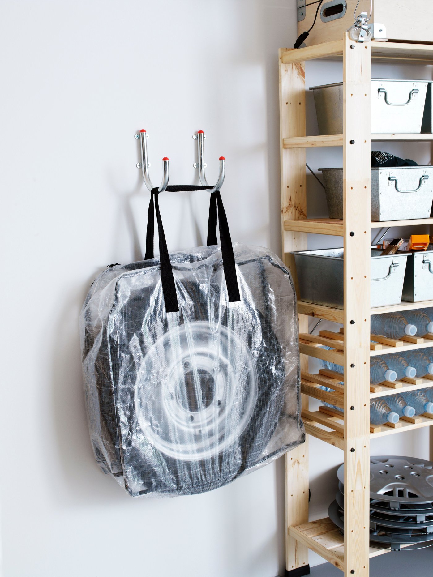 A transparent DIMPA storage bag