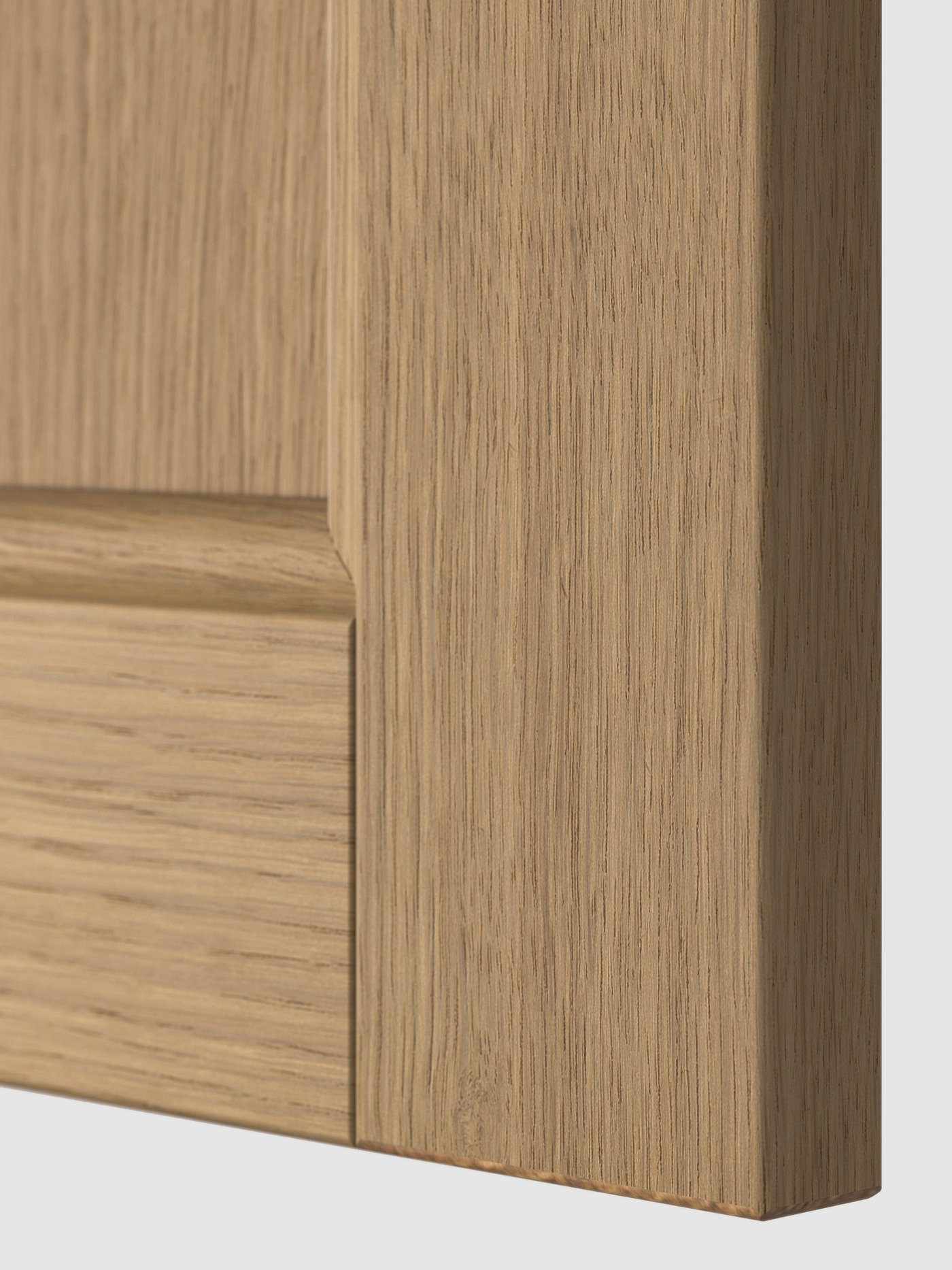 An oak VEDHAMN door