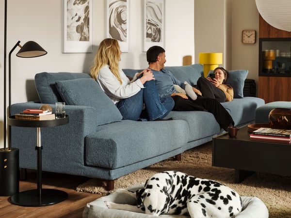 A STOCKHOLM 2025 glass in the living room
