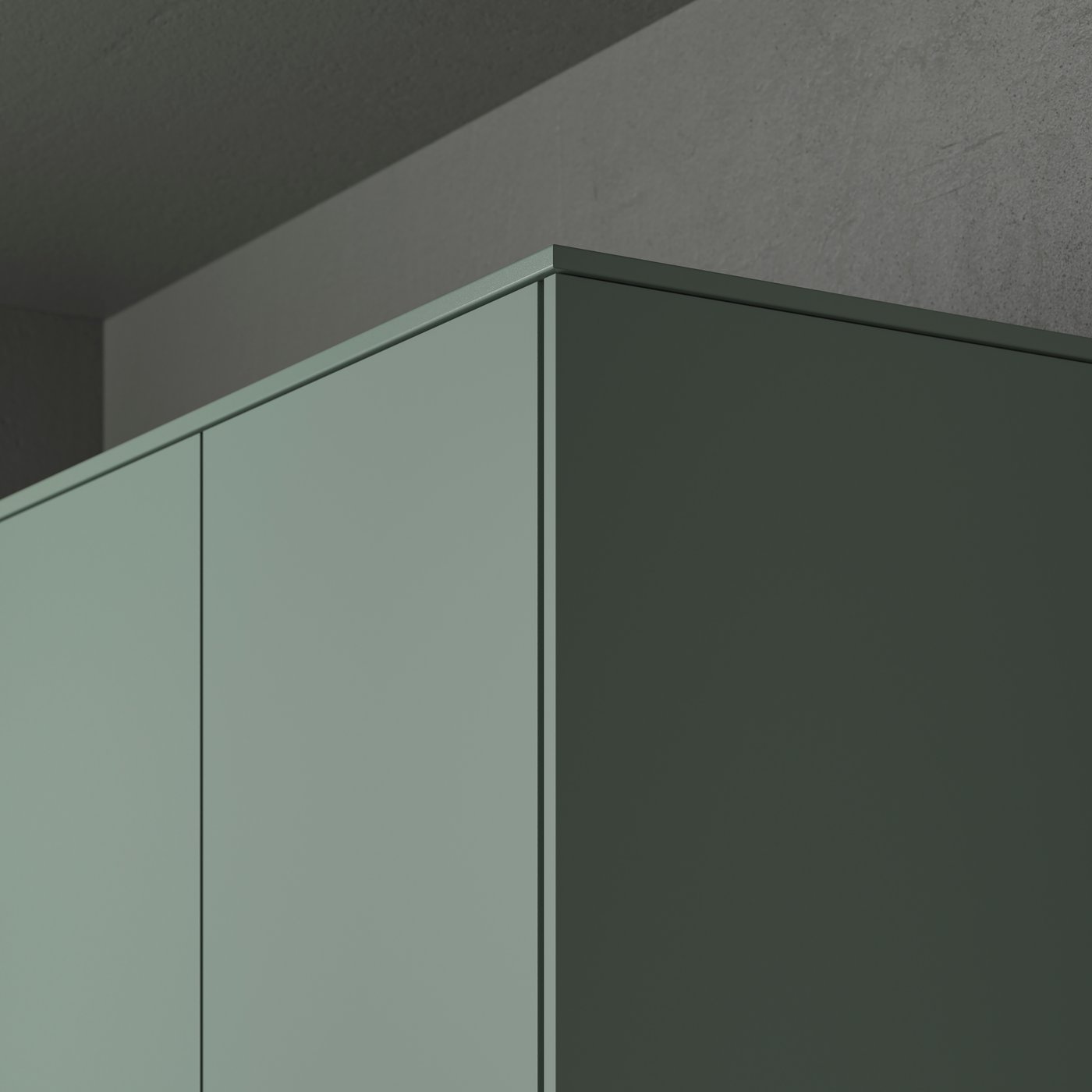 A matt grey-green NICKEBO deco strip