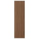 Walnut FÖRBÄTTRA cabinet panel with smooth, stain-resistant surface.