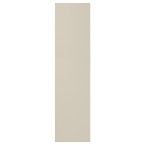 HAVSTORP beige cabinet panel, acrylic paint, fiberboard, rectangular.