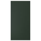 HAVSTORP: deep green door, rectangular, smooth acrylic-painted fiberboard.
