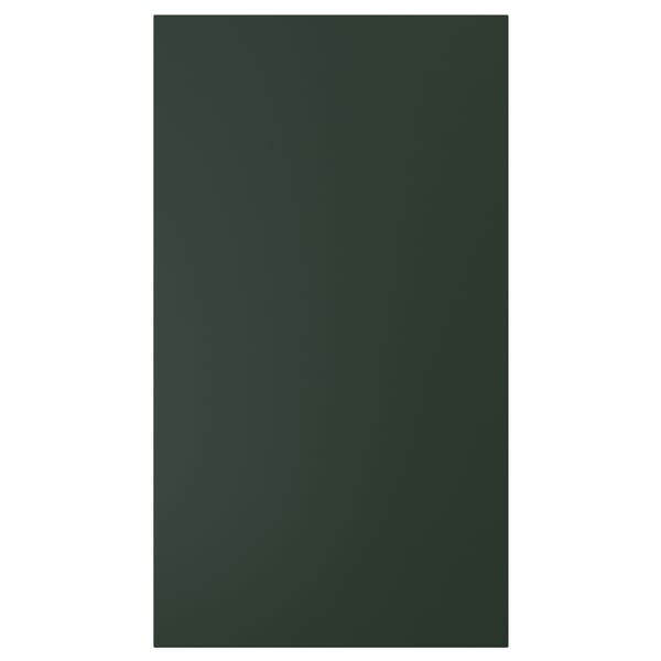 Dark green rectangular panel, smooth matte finish, straight edges, simple minimalist design for furniture.