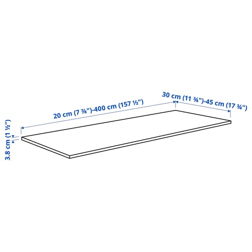 Illustration with measurements for the product: MÖLLEKULLA.