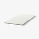 NOPAKTE Mattress pad, white, 90x200 cm