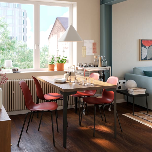 SKÅLSTA Seat shell, plastic red
