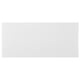VALVIKEN door, white, matt particleboard, rectangular, simple design.