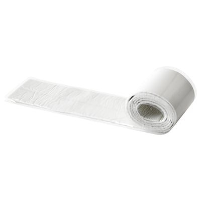 VARIERA white roll, butyl rubber, flat, flexible seal.