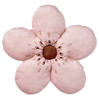 ALPTALL Kudde, rosa/blomformad, 47 cm