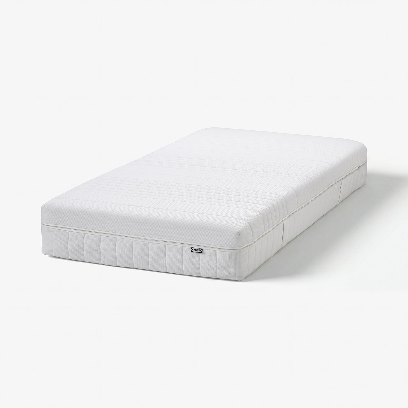 ÅNNELAND Hybridmadrass, medium fast/vit, 90x200 cm