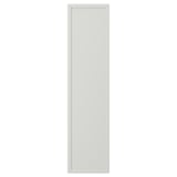 ASPUDDEN Dörr, ljusgrå, 20x80 cm