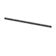 En BOAXEL monteringsskena i mörkgrått, designad för enkel vägginstallation av förvaringssystem.
