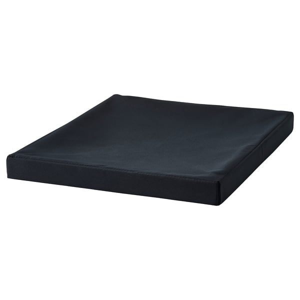 DRÖNA Lock, svart textil, 39x34 cm
