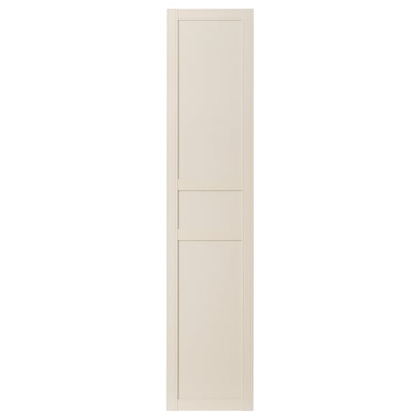 Dörr FLISBERGET, beige, matt folie, 3 paneler, traditionella spår.