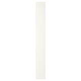 Vit rektangulär dörr från ikea pax-serie, enkel design.