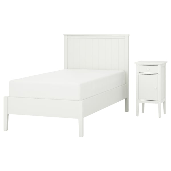 GULLABERG Sovrumsmöbler, set om 2, vit, 90x200 cm