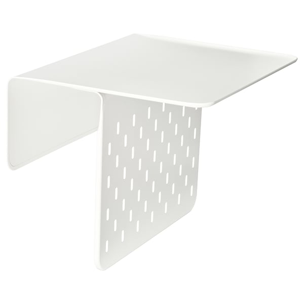 KRAMPHULT Armstödsbricka, vit/metall