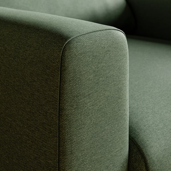 MALMKÖPING Fåtölj, Tibbleby grågrön