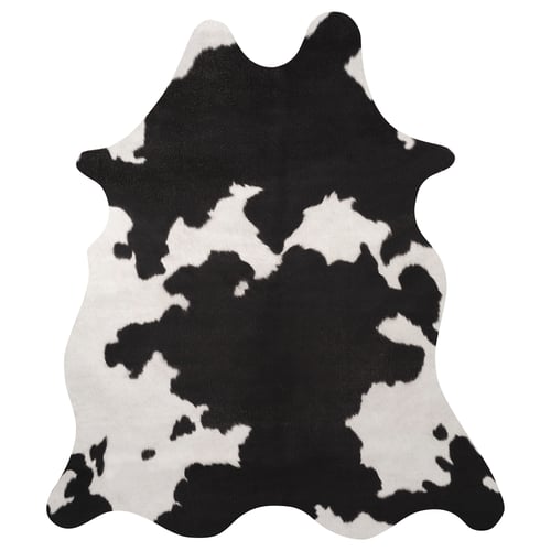 MAXTAXA Matta, svart/vit, 180x210 cm