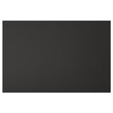 Svart rektangulär modern NICKEBO-design med elegant, slät yta.