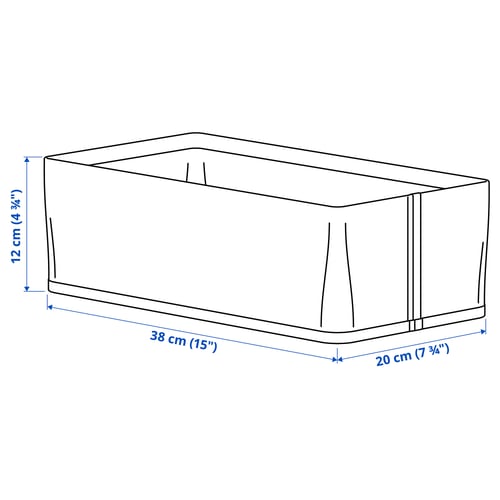 Illustration med mått för produkten: PURRPINGLA.