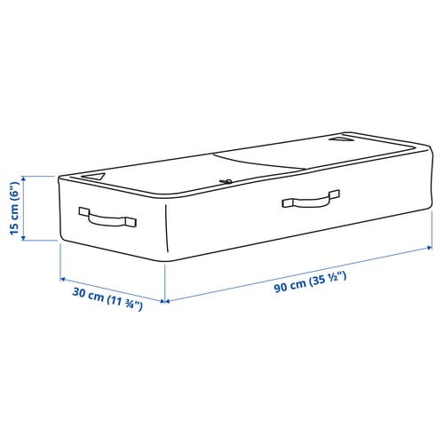 Illustration med mått för produkten: SKUBB.