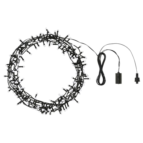 STRÅLA LED ljusslinga, utomhus/boll, 13 m