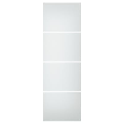 SVARTISDAL garderobsdörr, frostat glas, modern, skjutbar, 10 års garanti