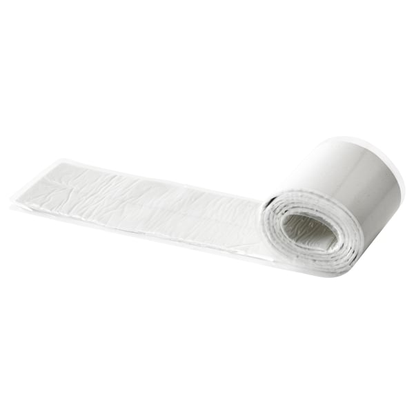 VARIERA vit rulle, butylgummi, platt, flexibel tätning.