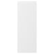 VOXTORP: mattvit köksmöbel med eleganta, integrerade handtag; modern, minimalistisk design.