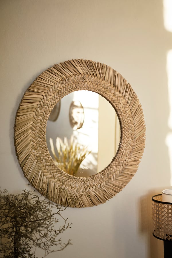 VRIGSTAD Spegel, starr, 63 cm