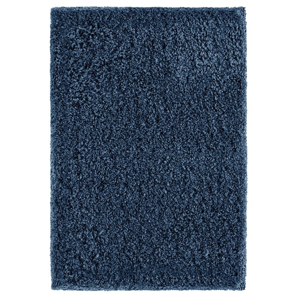 ALMTJÄRN Bath mat, dark blue, 40x60 cm