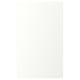 ENHET cabinet, white, rectangular, with foil finish, standing upright.