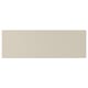 Beige HAVSTORP smooth modern kitchen cabinet front in acrylic paint.