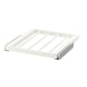 KOMPLEMENT trouser hanger: white, pull-out mechanism, steel frame, organises jeans.