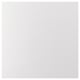 White RÅHULT quartz wall panel, smooth & stain-resistant, 25-year guarantee.