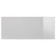 SELSVIKEN desk, white, rectangular, modern, simple design.