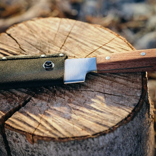 SOLUPPGÅNG Knife, black