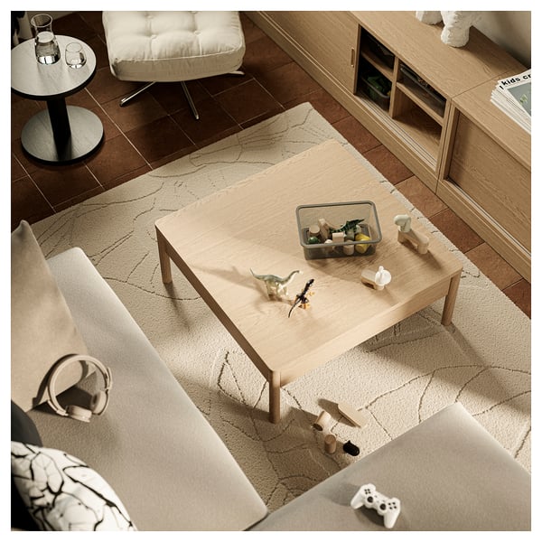 TONSTAD Coffee table, oak veneer, 84x82 cm