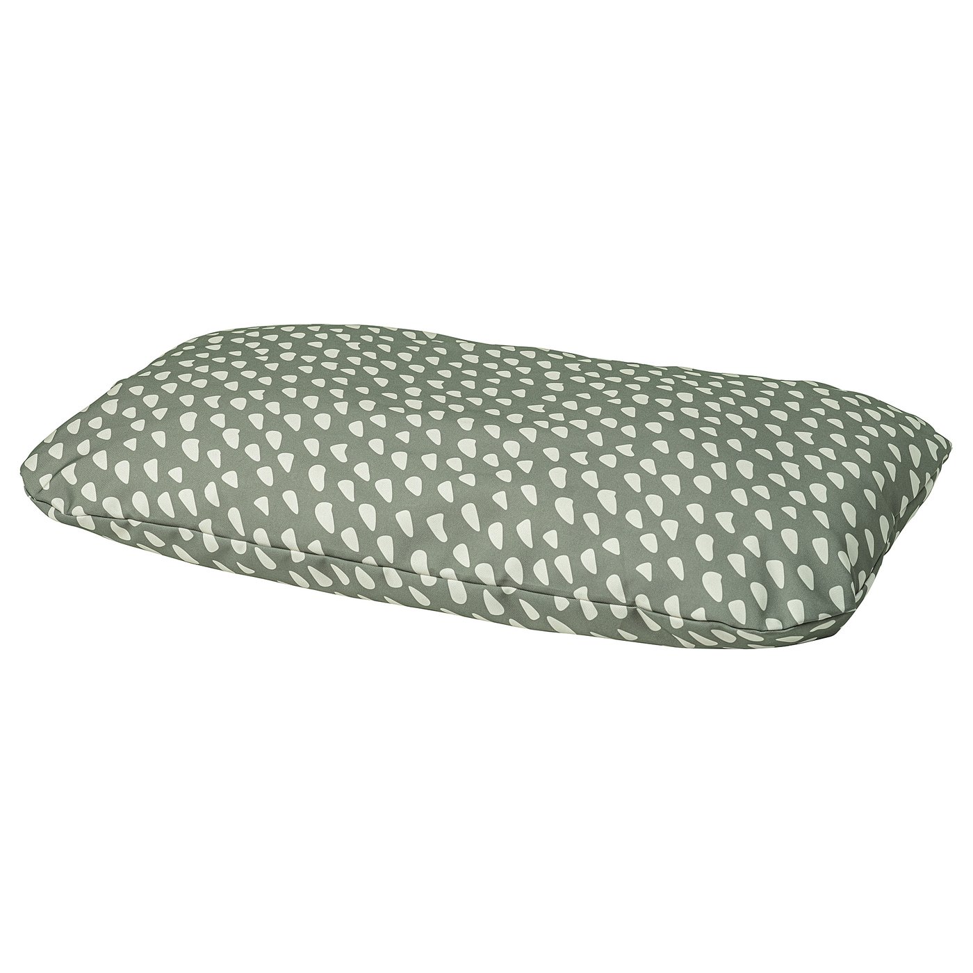 UTSÅDD Pet cushion, grey-green/off-white, 48x75 cm